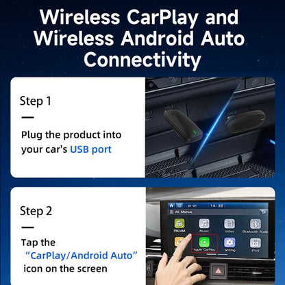 Wireless Carplay Adapter For Android - Mini Se X1Air Black - Mini Se X1Air Black