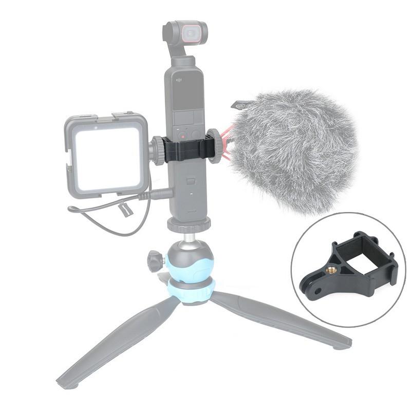 Dji Pocket 2 Camera Expansion Adapter Holder for Fixed Connection - Black
