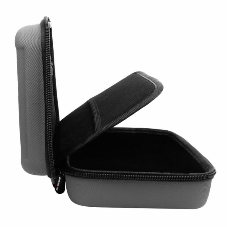 Portable Diamond Texture Leather Bag for Dji Mobile 3 - Black