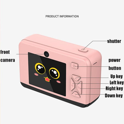 Mini Slr Camera for Kids with Dual-lens and Auto Focus