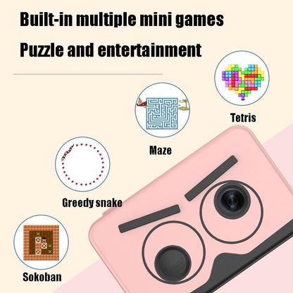Mini Slr Camera for Kids with Dual-lens and Auto Focus