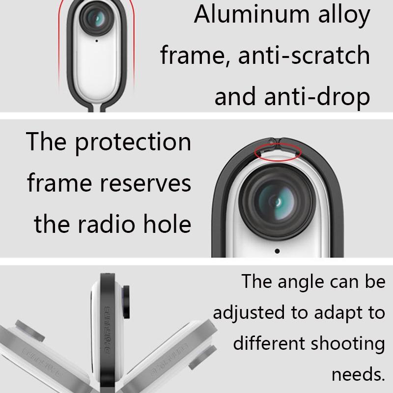 Insta360 Go Metal Frame with 1 / 4 Adapter and Screw