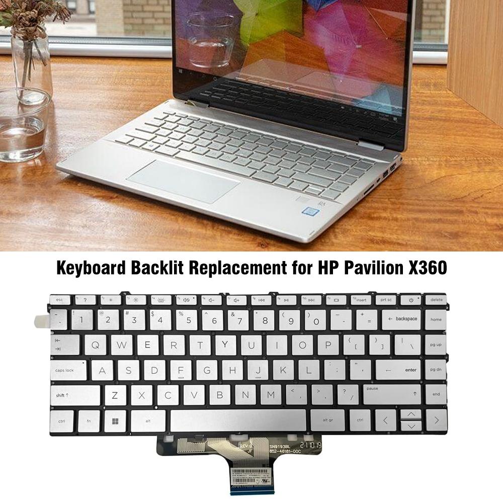 Backlit Keyboard for us Version Devices - For Hp 15-Ab