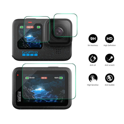 Enkay Hat Prince 9h Tempered Glass Film for Gopro Hero12 Camera