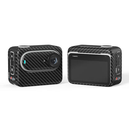 Carbon Fiber Style Body Sticker for Insta360 Go 3 Action Camera - Painting