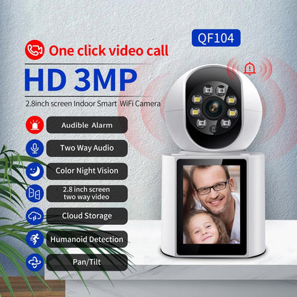 Smart Wifi Camera With Humanoid Detection And Audible Alarm