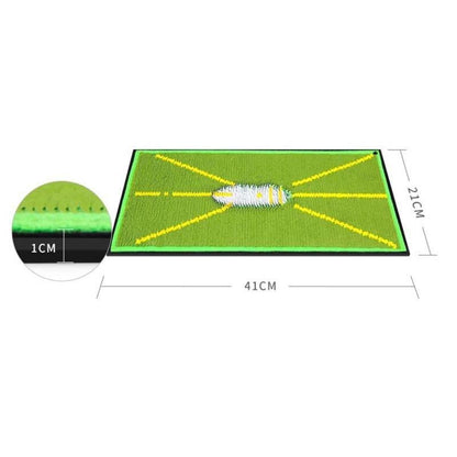 Improve Your Golf Swing With Training Pad And Sponge Balls