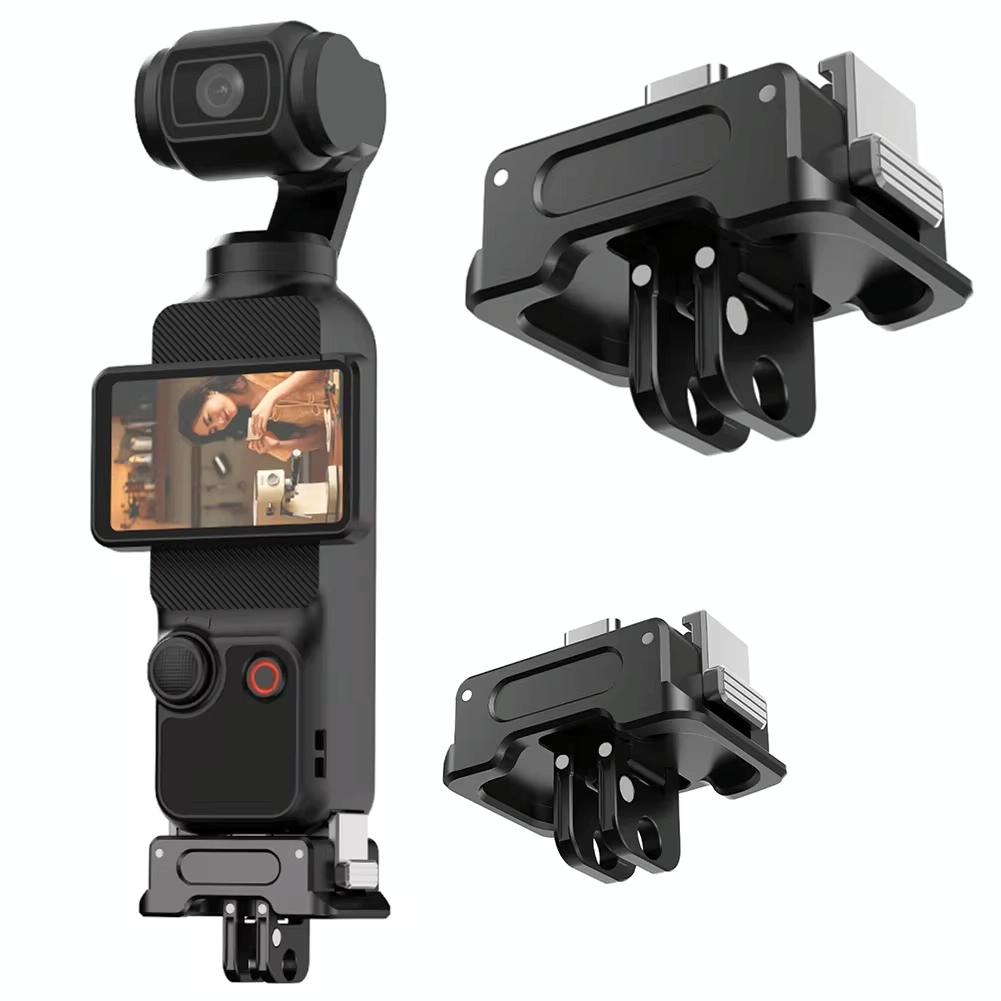 Quick Release Mount Adapter For Dji Osmo Pocket 3 Camera 1 / 4 Inch Hole - Only Base