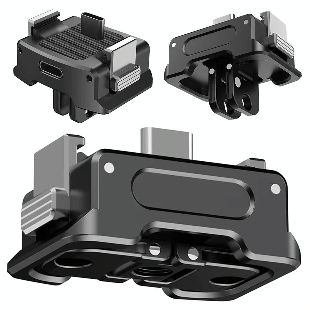 Quick Release Mount Adapter For Dji Osmo Pocket 3 Camera 1 / 4 Inch Hole - Only Base
