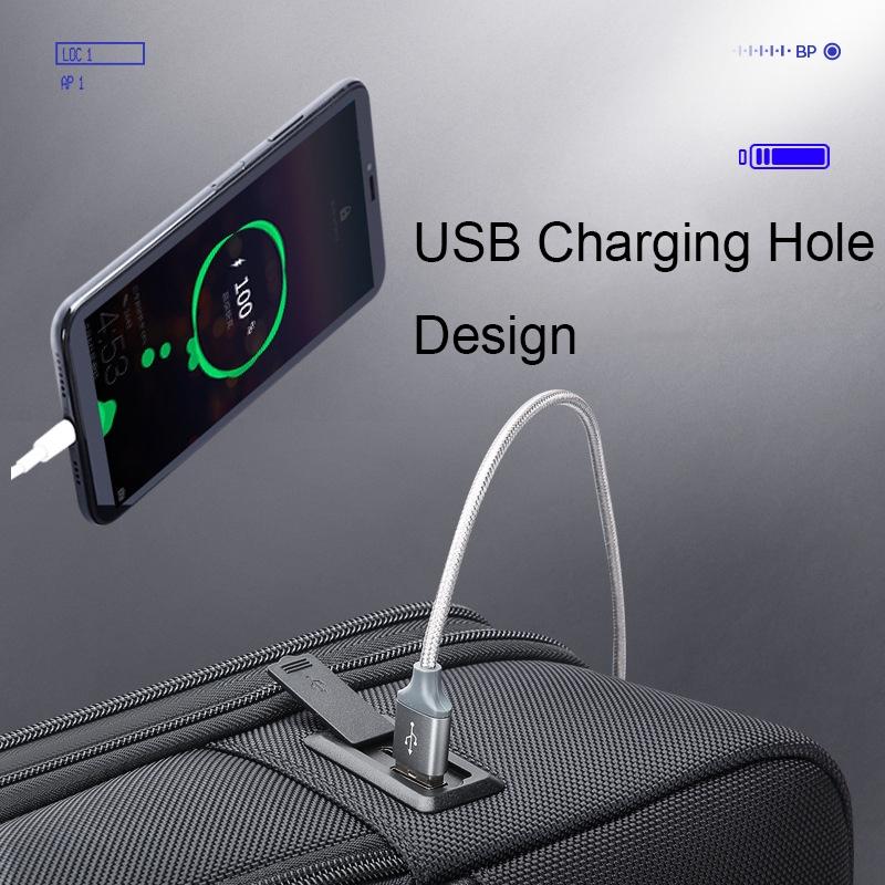 Waterproof Laptop Backpack With Usb Port - Regular Version Outdoor