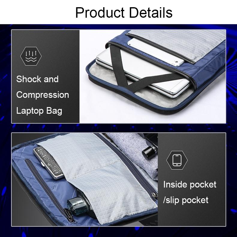 Waterproof Laptop Backpack With Usb Port - Regular Version Outdoor