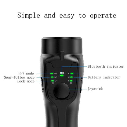 Anti-shake F8 Handheld Triaxial Stabilizer - Fpv Mode