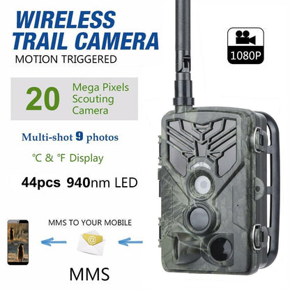 Outdoor 4G Night Vision Trail Camera With Infrared