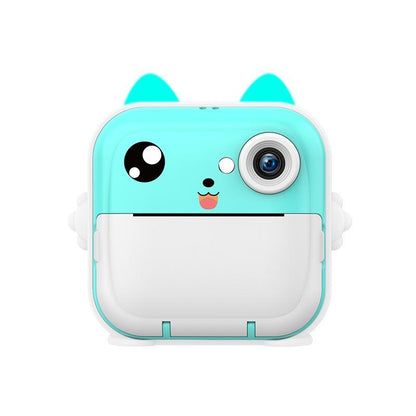 Instant Camera with Thermal Printer and Hd Video - Blue 16g - Standard Blue