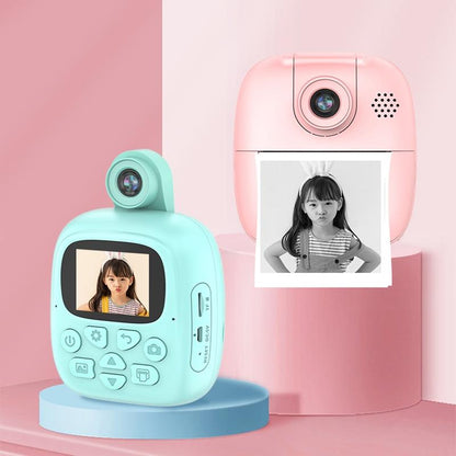 Rotating Lens Kids Digital Camera - Pink Hd Printable