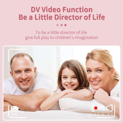 Rotating Lens Kids Digital Camera - Pink Hd Printable