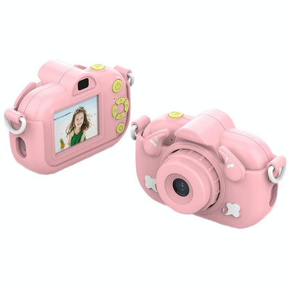 2.0-Inch 4X Zoom Hd Digital Camera For Kids - Blue - Blue+32G