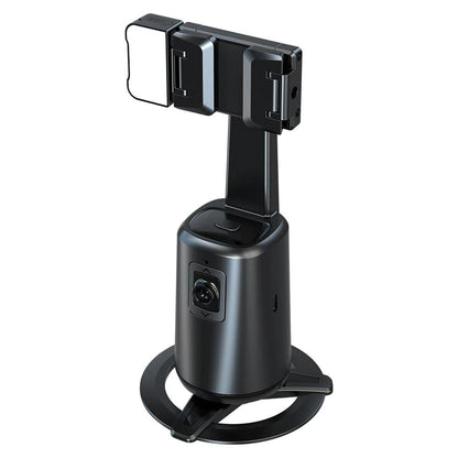Auto Tracking Gimbal Stabilizer with Fill Light and Selfie Stick - 360 Degree Rotation - A200 Set 1