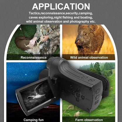 Digital Hunting Safety Camera with Handle and Hd Monitoring