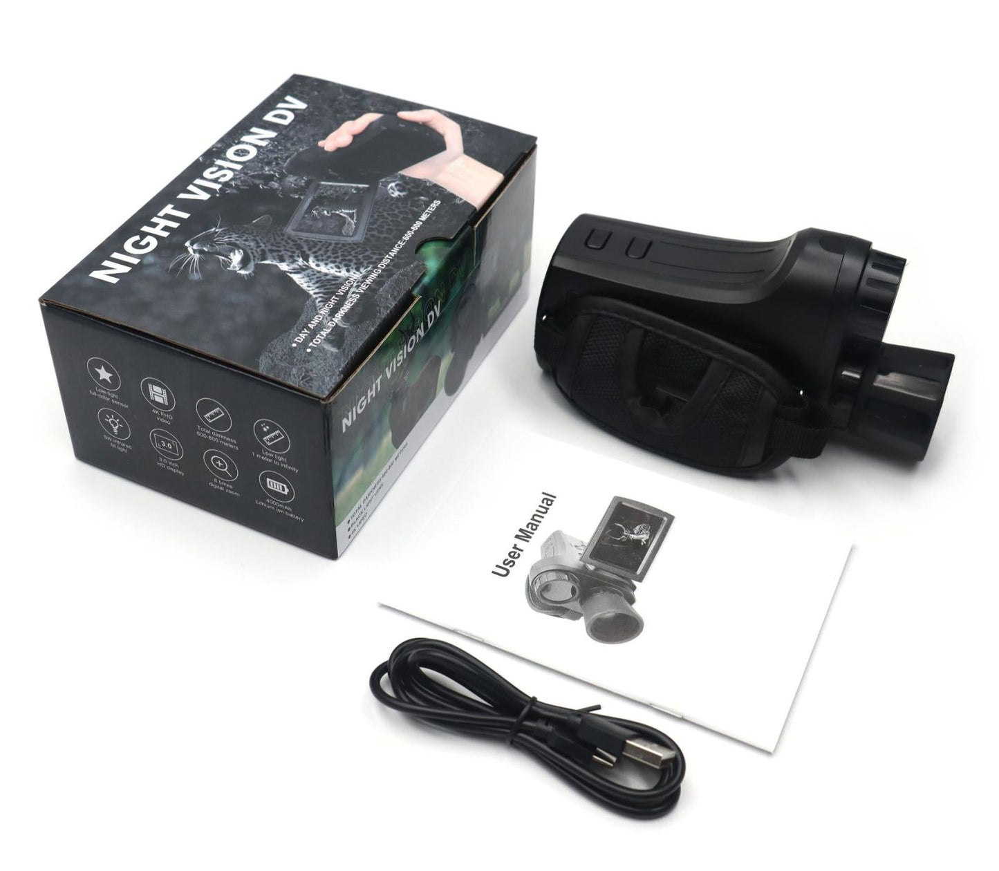 Digital Hunting Safety Camera with Handle and Hd Monitoring