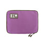 Portable Multifunctional u Disk Storage Bag for Mobile Phone Accessories - Purple