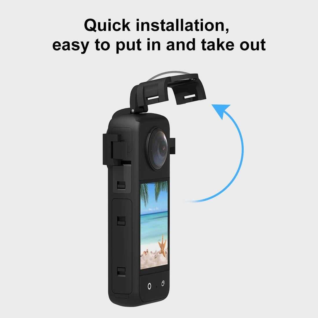 Protective Lens Guard for Insta360 X3 - Durable and Stylish