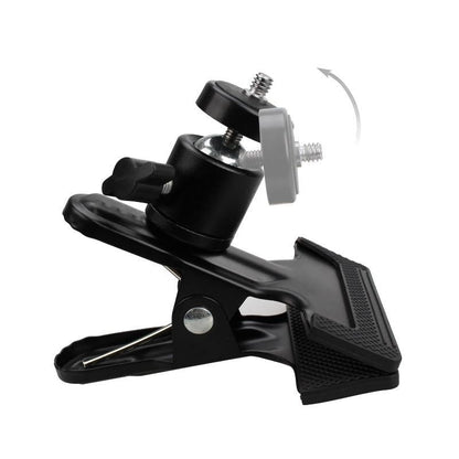 Adjustable 6 Led Ring Light with Strong Clip - 2m Desktop Computer Clip Light