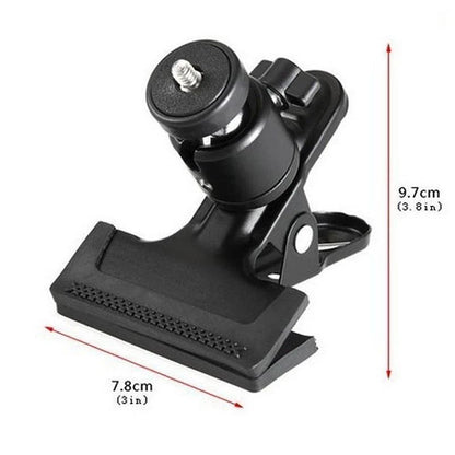 Adjustable 6 Led Ring Light with Strong Clip - 2m Desktop Computer Clip Light