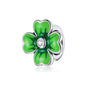 925 Sterling Silver Lucky Clover Beads For Diy Bracelets & Necklaces