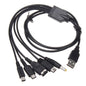 Universal 5-in-1 Usb Charger for Wii u 3ds Nds Psp