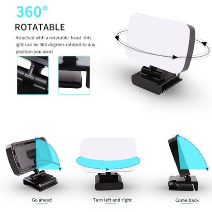Portable Usb Led Fill Light - 10 Brightness Levels 3000-6500k