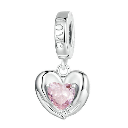 925 Sterling Silver Diy Pendant Beading Kit