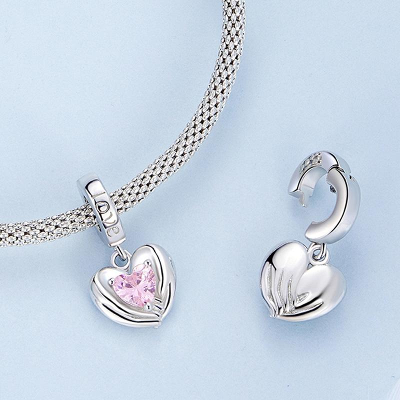 925 Sterling Silver Diy Pendant Beading Kit