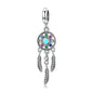 925 Sterling Silver Pearl Dream Catcher Bracelet Diy Accessory