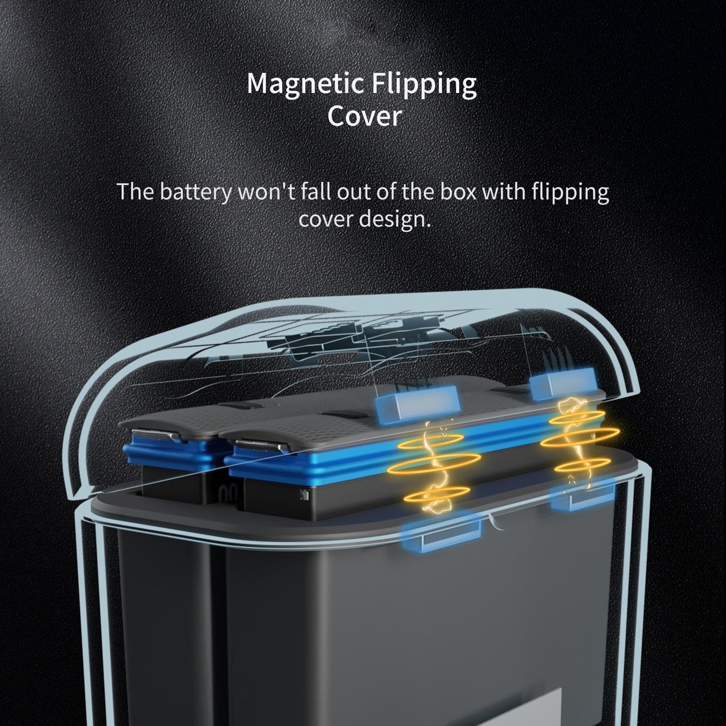 Rapid Charge Battery Box For Magisn - Compact Design