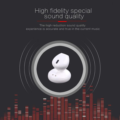 Mini Bluetooth 4.2 In-ear Stereo Earphone with Charging Box - Single Ear