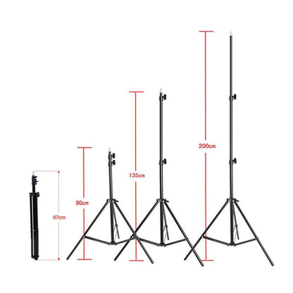 Single Light Softbox Set With Tripod And Arm Jib For Studio Flash
