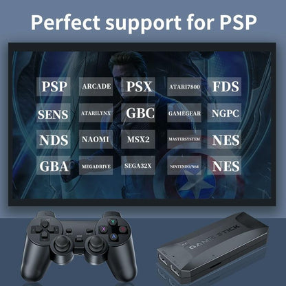128G 4K Hdmi Video Game Console - M16 3D Hd - 128G