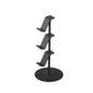 3-tier Desktop Gamepad and Headphone Storage Rack - Black