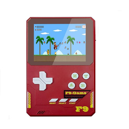 Handheld Game Console For Kids - 3.5 Inch Hd - Dark Blue Gift - Lava Red