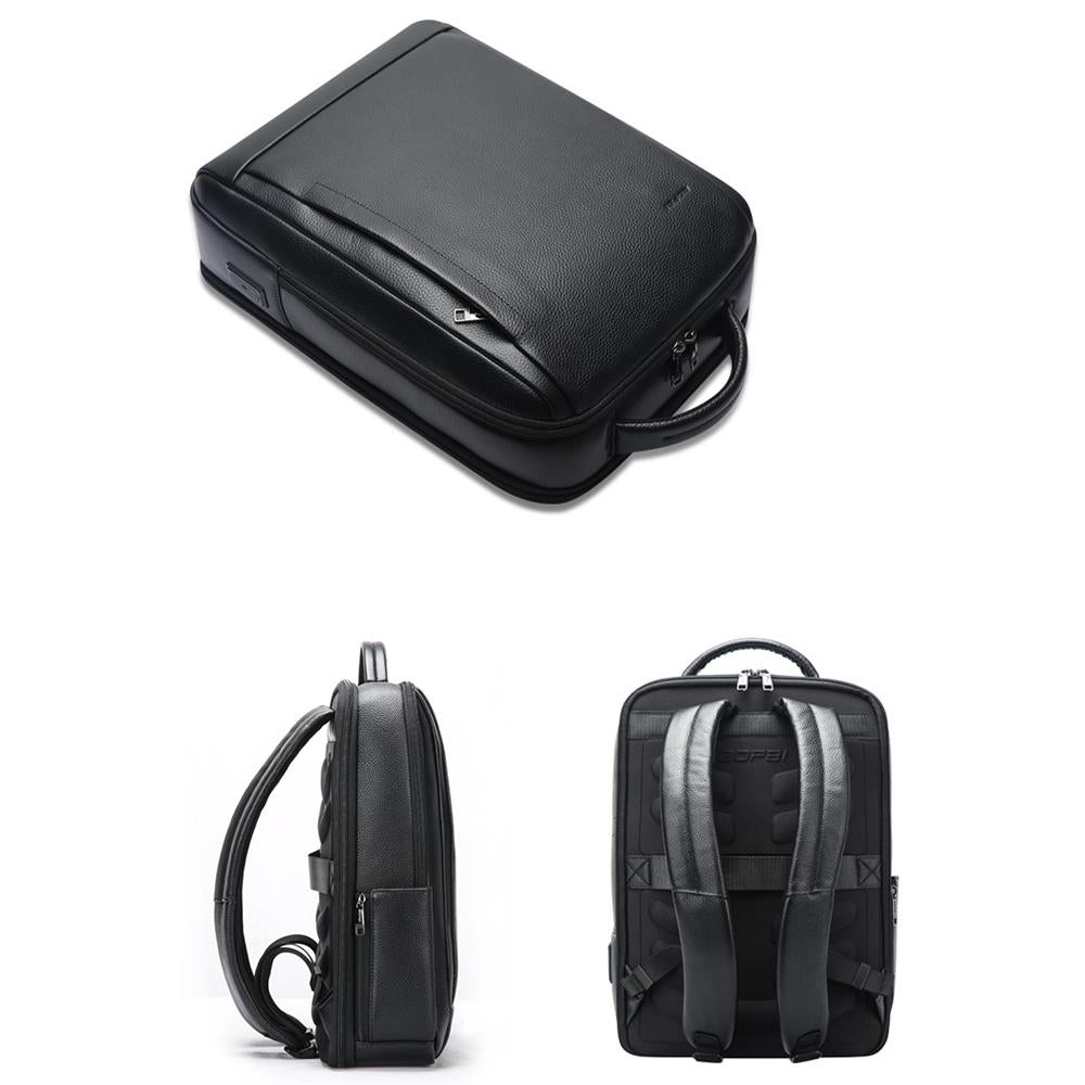 Deluxe Waterproof Laptop Backpack With Usb & Type-C Port - Large Capacity - 61-122631C