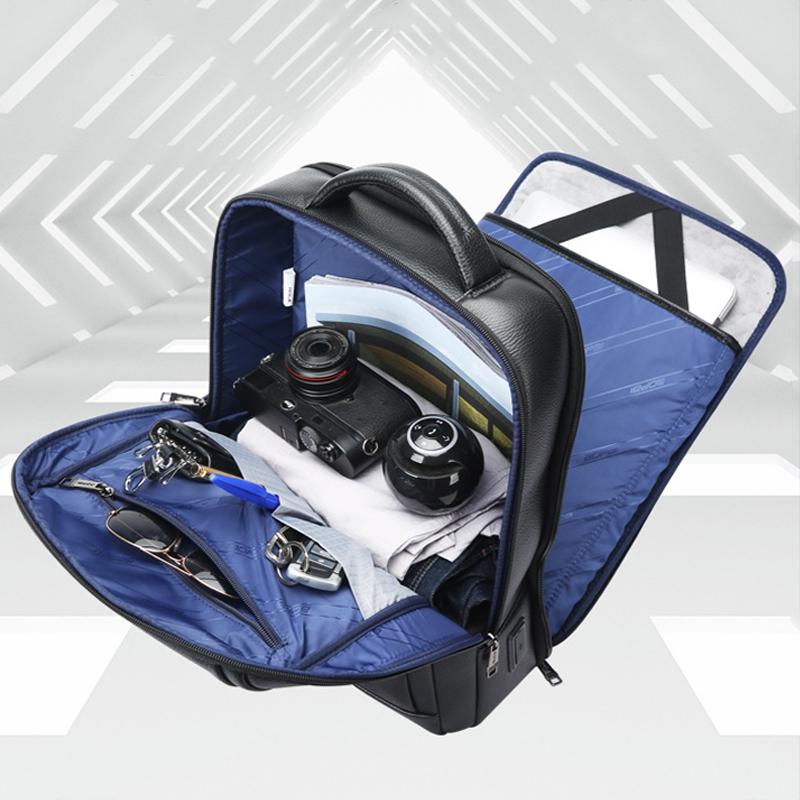 Deluxe Waterproof Laptop Backpack With Usb & Type-C Port - Large Capacity - 61-122631C