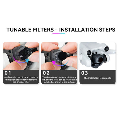 Essential Pl Filters for Dji Mini 3 Pro Drone - Nd16/Pl