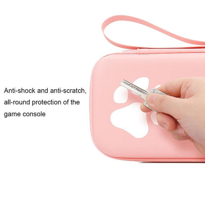 Switch Console Storage Bag with Cat Paw Design