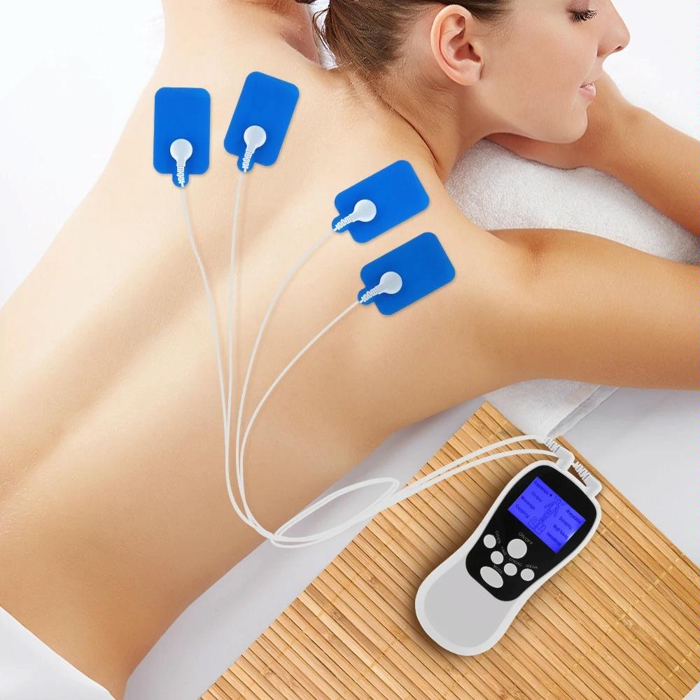 Blue Low Frequency Pulse Meridian Massage Instrument - White Upgrade