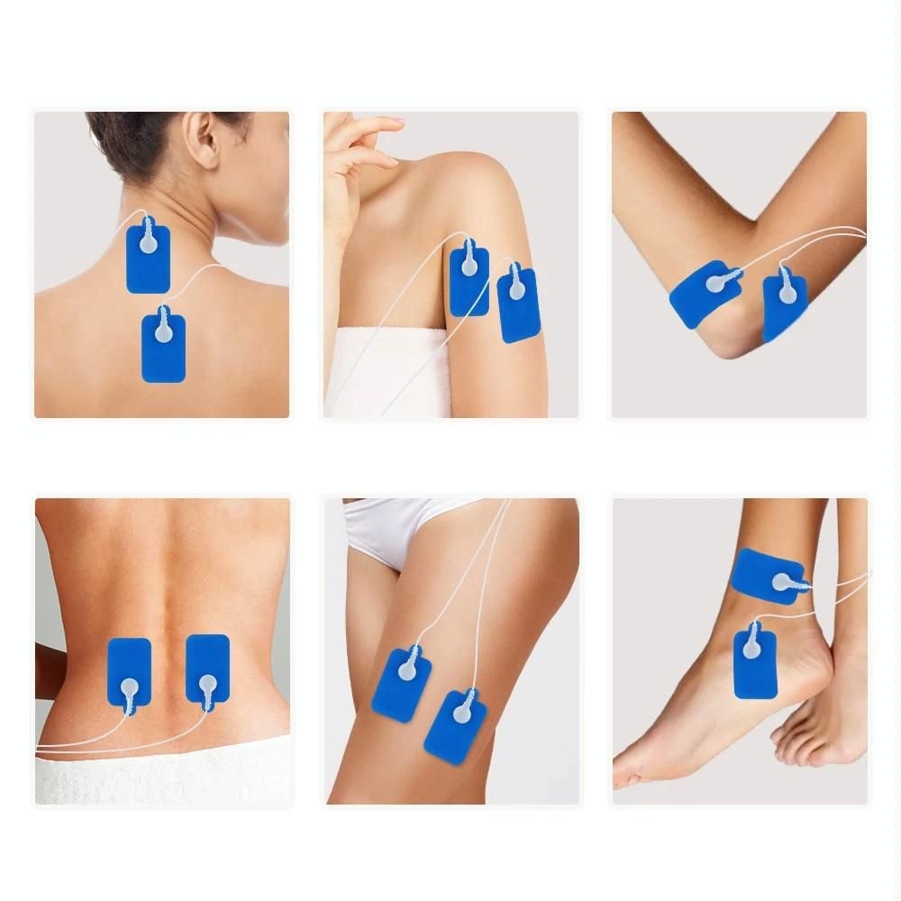 Blue Low Frequency Pulse Meridian Massage Instrument - White Upgrade