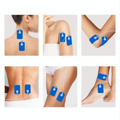 Blue Low Frequency Pulse Meridian Massage Instrument - White Upgrade
