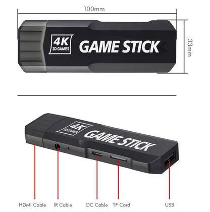 Wireless 4K Tv Game Console With 15 000 Games - 32Gb Storage