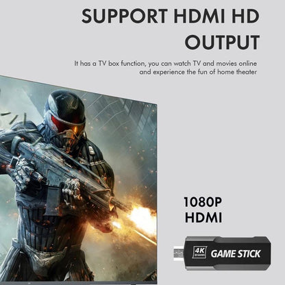 Wireless 4K Tv Game Console With 15 000 Games - 32Gb Storage