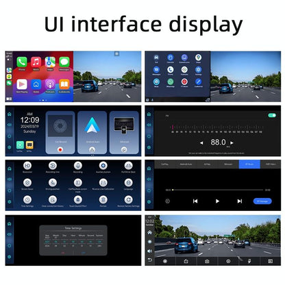 Portable Car Bluetooth Dvr Monitor - Supports Carplay / Android Auto - Display + Camera